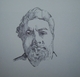 UNTITLED 8X10 PEN SKETCH ON HEAVYWEIGHT PAPER 2014