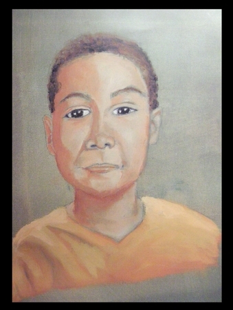 "NATHAN" 11X14 INCH ACRYLIC ON GALLERYWRAP CANVAS