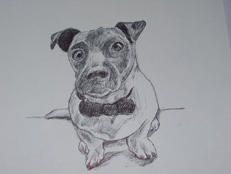 ZERO 9x12 INCH INK SKETCH