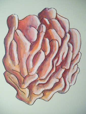 bound 16x20 inches acrylic original artwork 2010