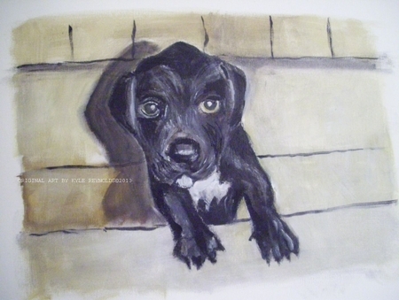 MAX 16x20 Acrylic on gallerywrap canvas