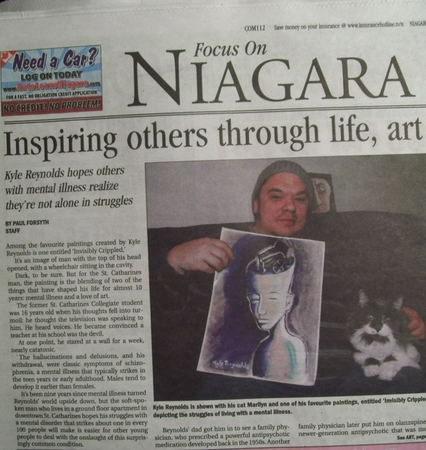 schizophrenic artist