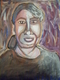 PAULETTE 11X14 INCH ORIGINAL PORTRAIT ACRYLIC ARTWORK 2007