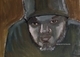 SELF PORTRAIT 8X10 ACRYLIC ON GALLERY WRAP CANVAS 2013